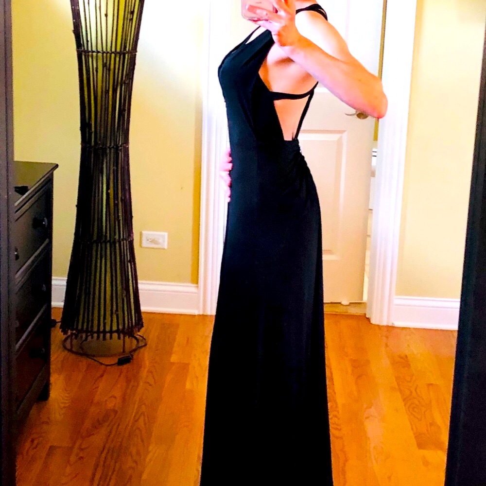 Bcbgmaxazria Gown Dress Fits Between XsS